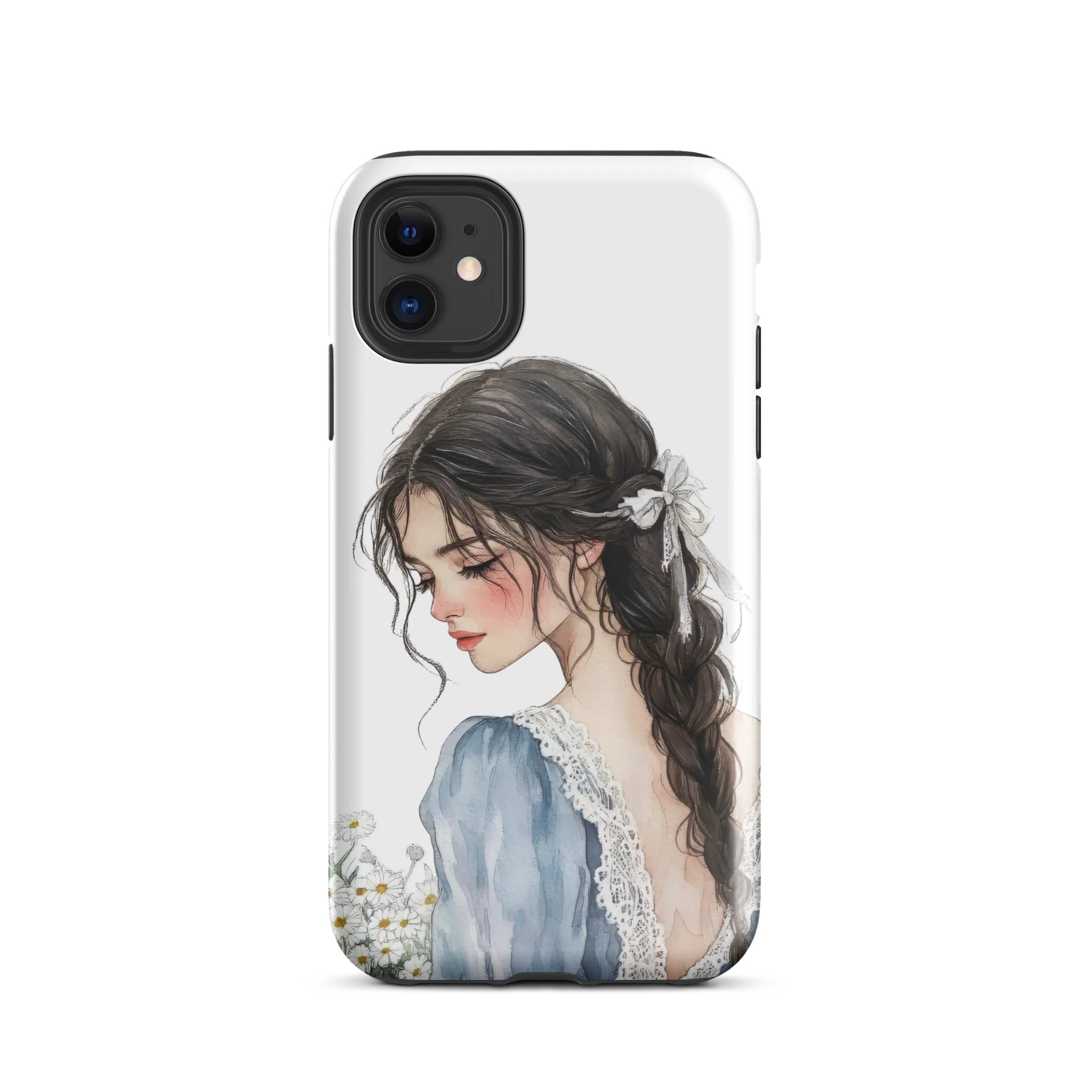 "Blue Lace Daydream" iPhone® Tough Case product image (55)