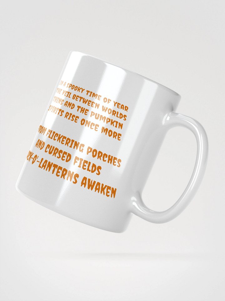 Jack O' Lanterns Era Spooky Spirits White Glossy Mug product image (2)