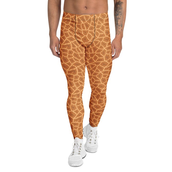Comfortable Men's Leggings with Bold Animal Print product image (1)