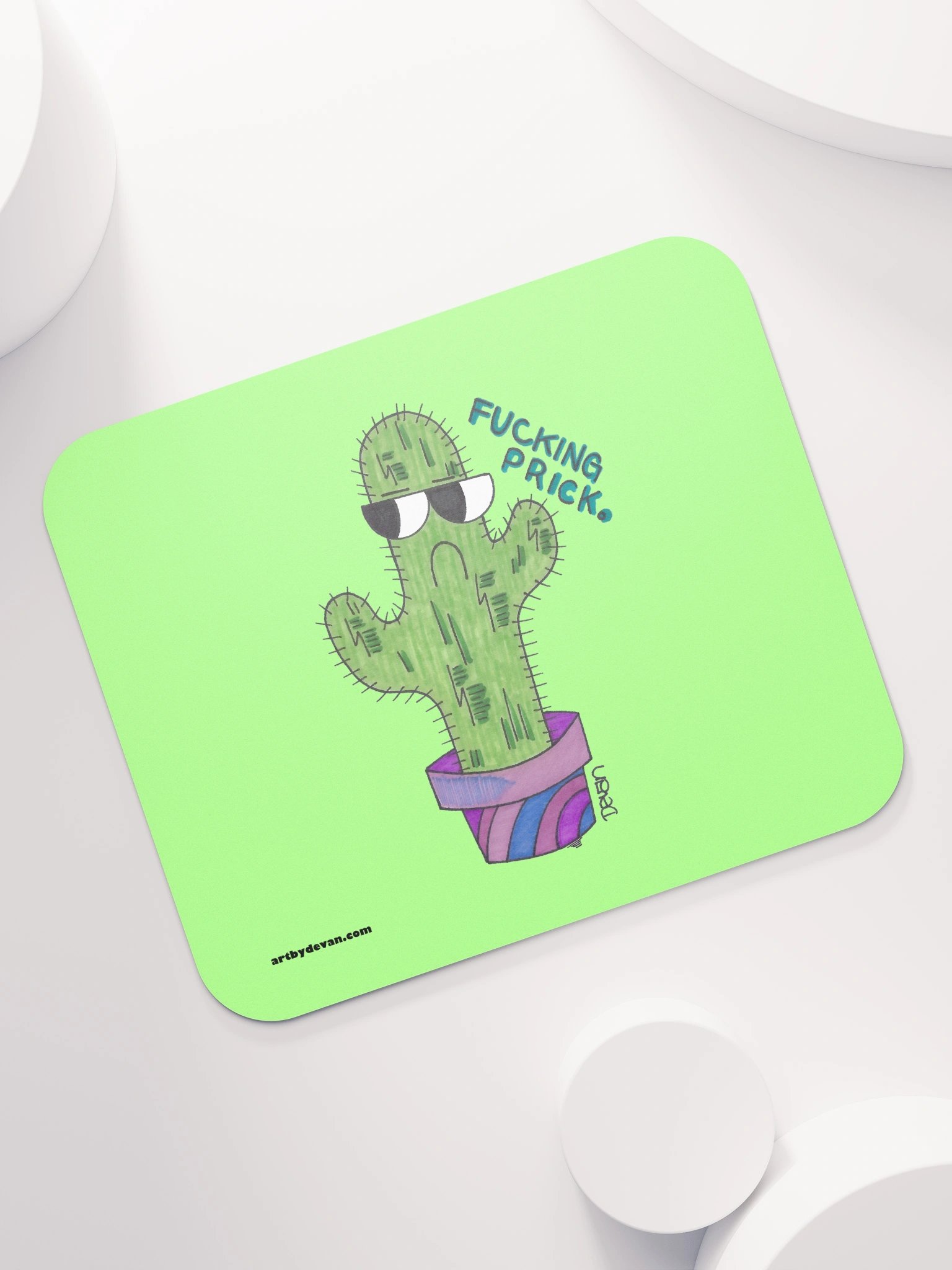 Insulting Cactus Mousepad product image (7)