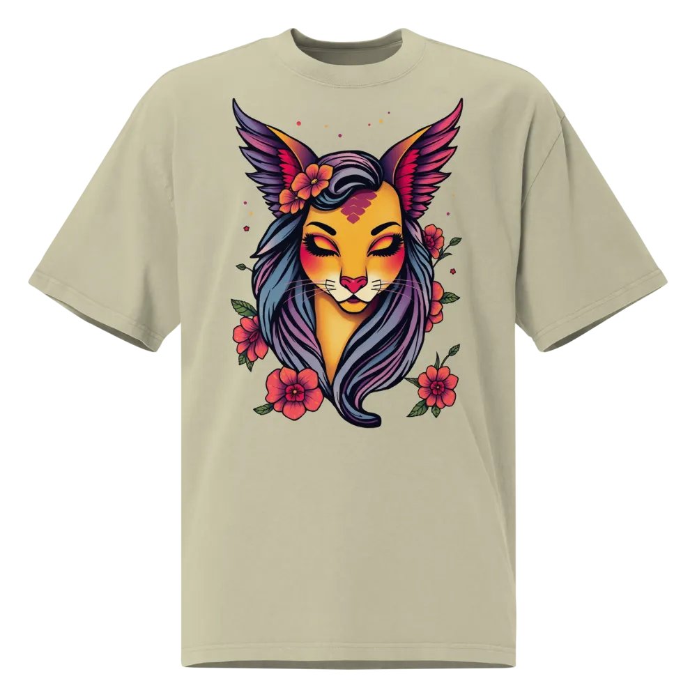 Feline Fantasy Oversized Tee product image (13)