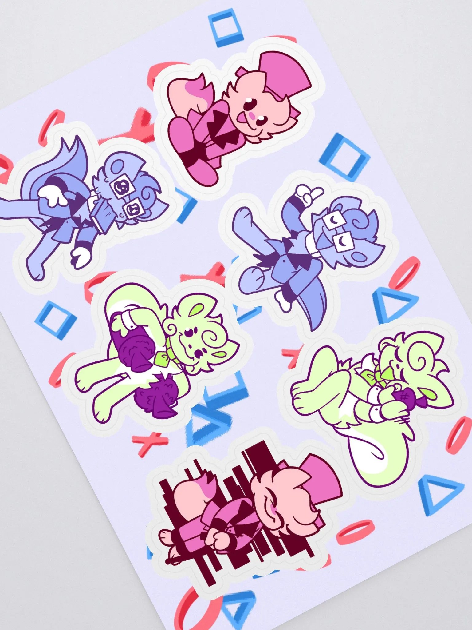 P-Team STICKER PACK 1 product image (1)