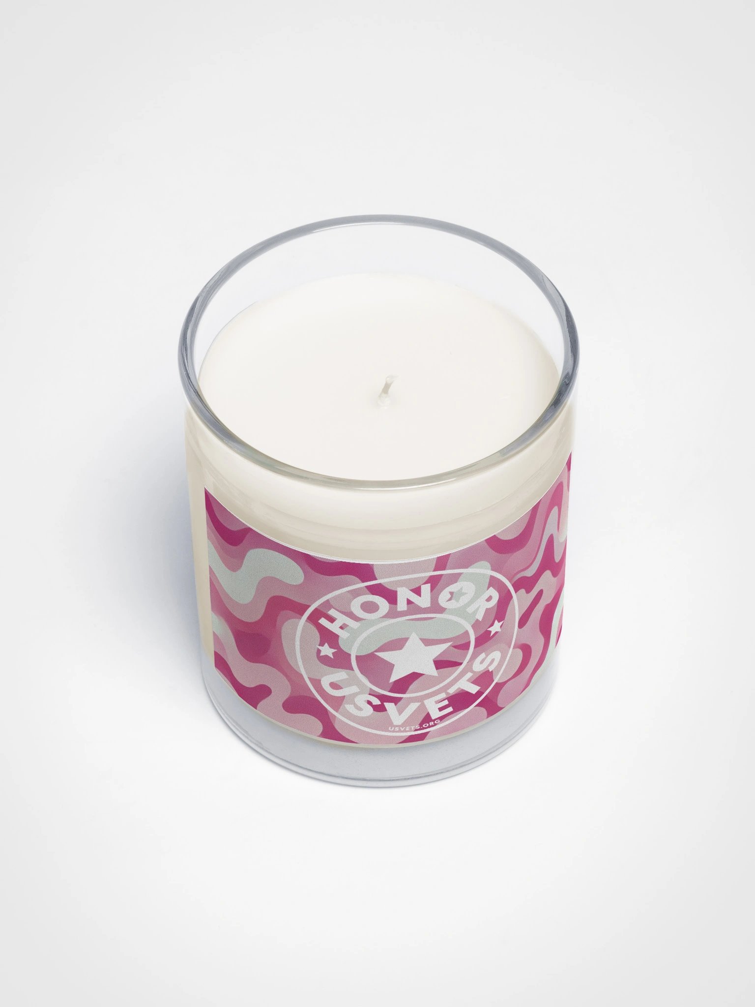 HONORUSVETS - PINK CAMO CANDLE product image (3)