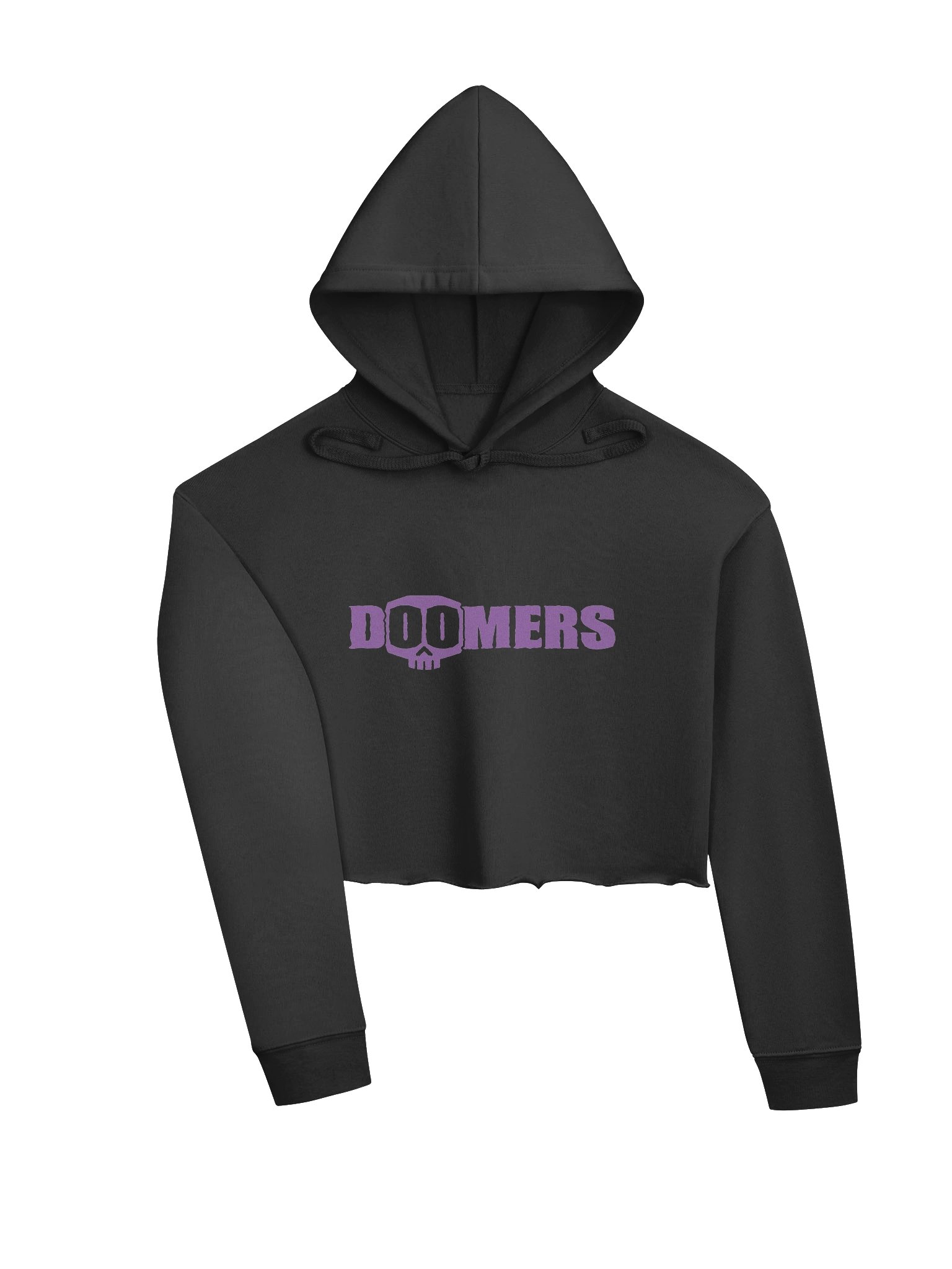 Doomers Crop Top Hoodie product image (3)