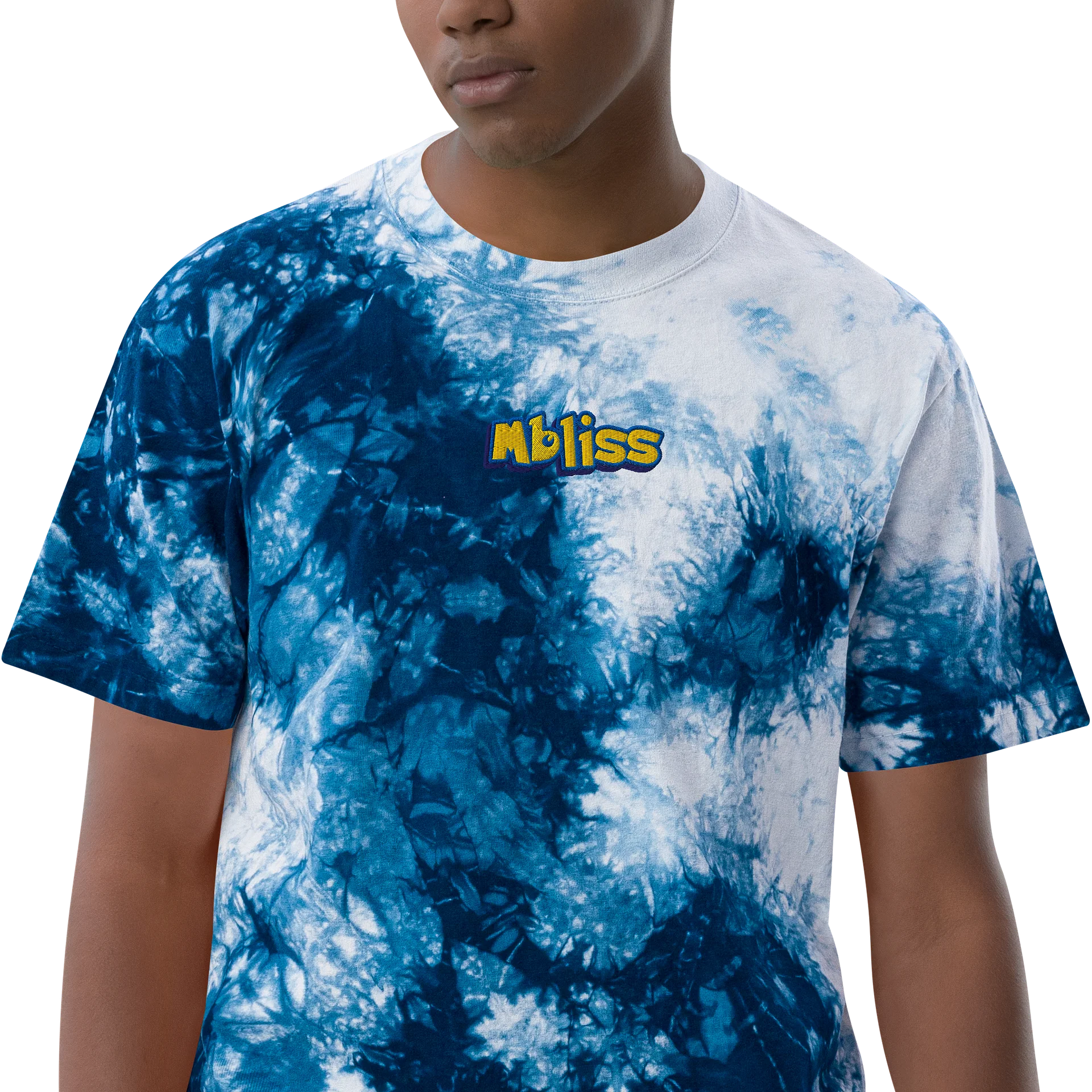 mblissmon embroidered oversized tee product image (2)