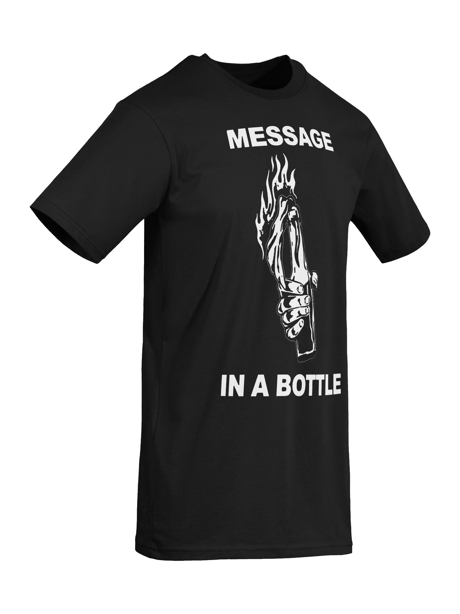 MESSAGE - Black Tshirt product image (2)