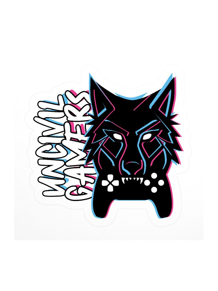 Uncivil Gamers Logo Sticker product image (1)
