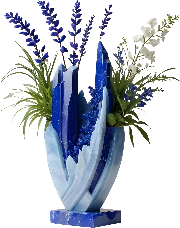 Ocean's Grace – Vase scene creator png product image (1)