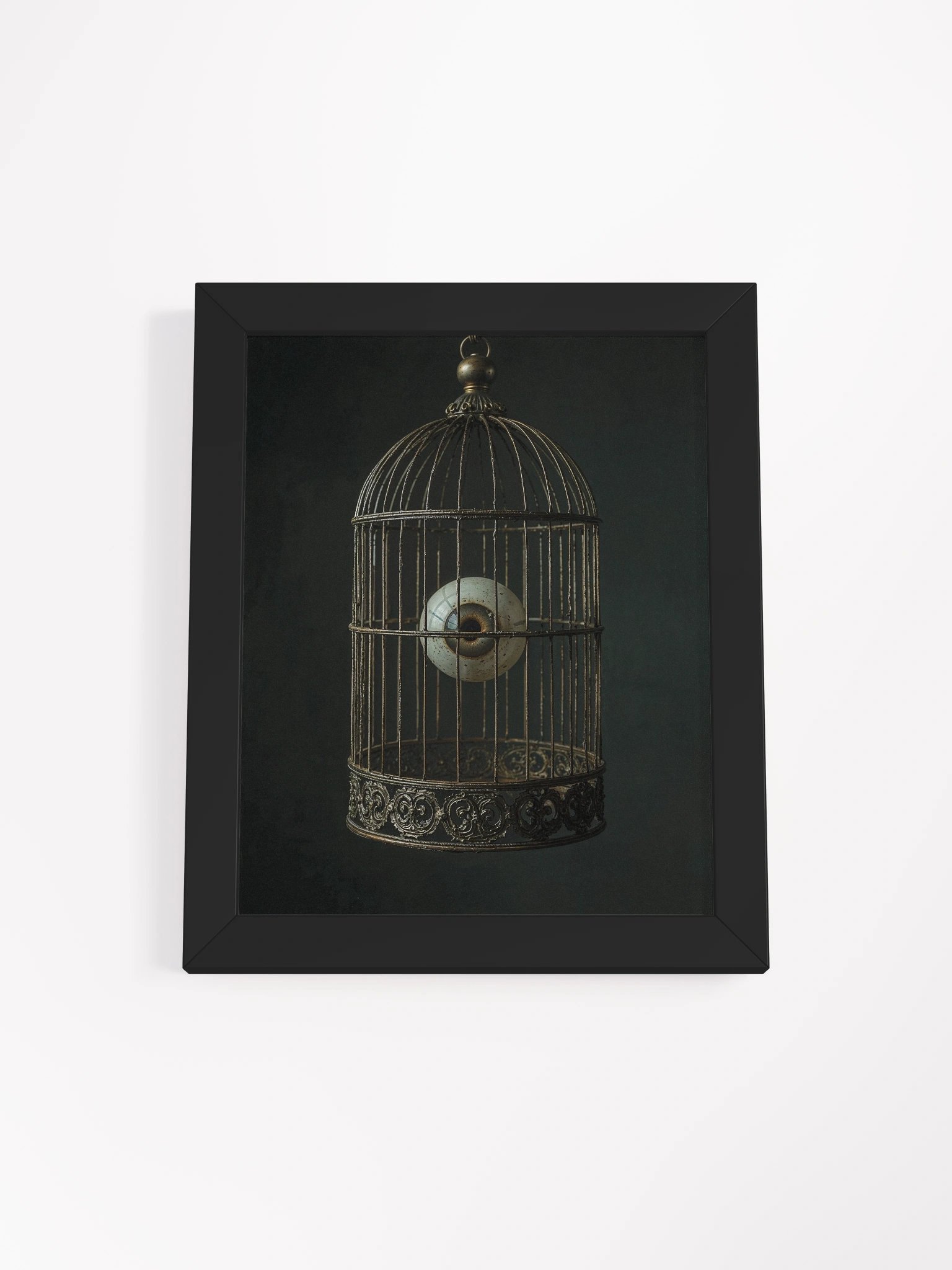 The Watcher's Cage Framed Print product image (1)