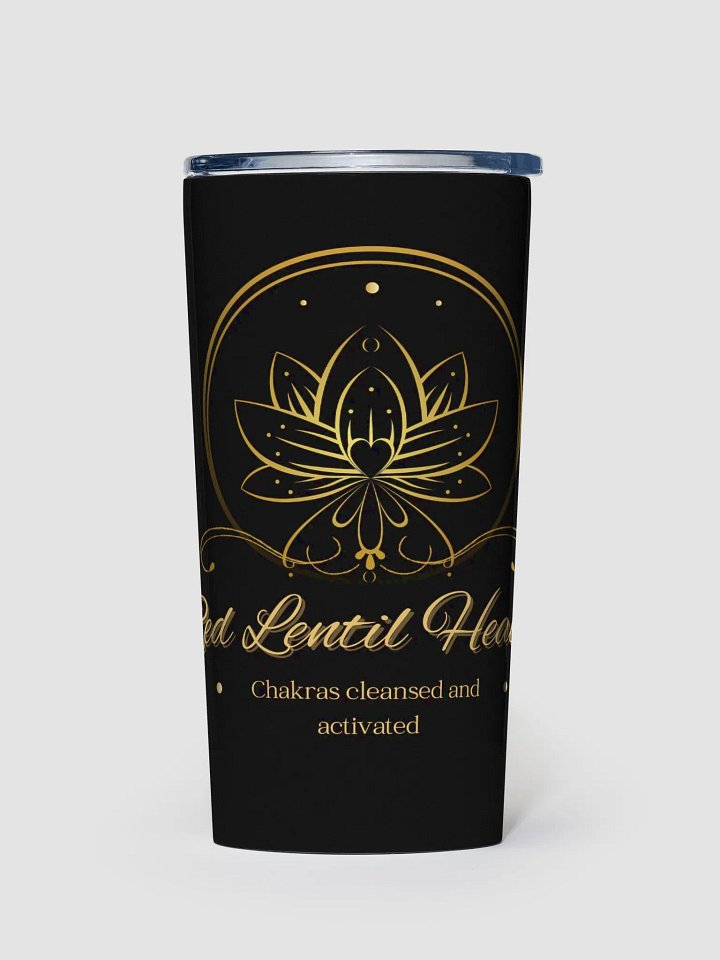 Lotus Gold Chakra Tumbler product image (1)