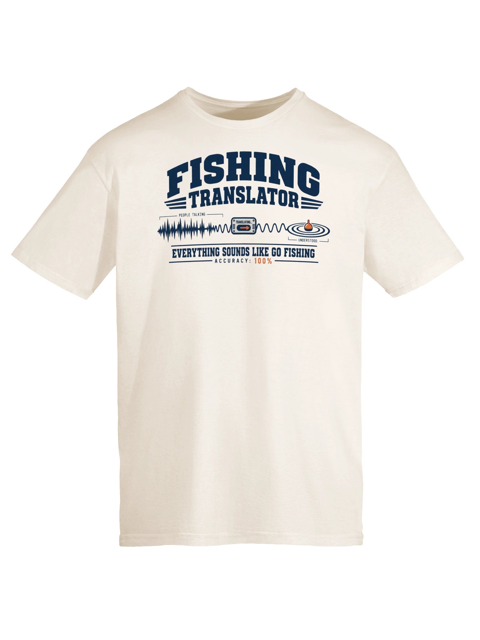Fishing Translator T-Shirt product image (5)