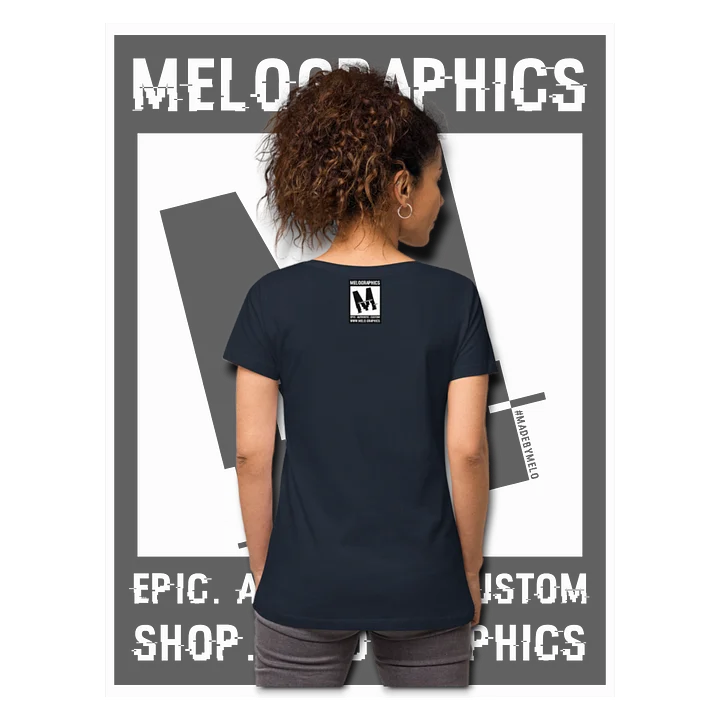 Floral Flyer - Classic Women's V-Neck T-Shirt | #MadeByMELO product image (2)