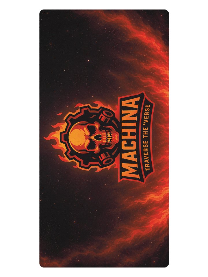 Machina Flame Desk Mat – Forged for the Grind product image (2)