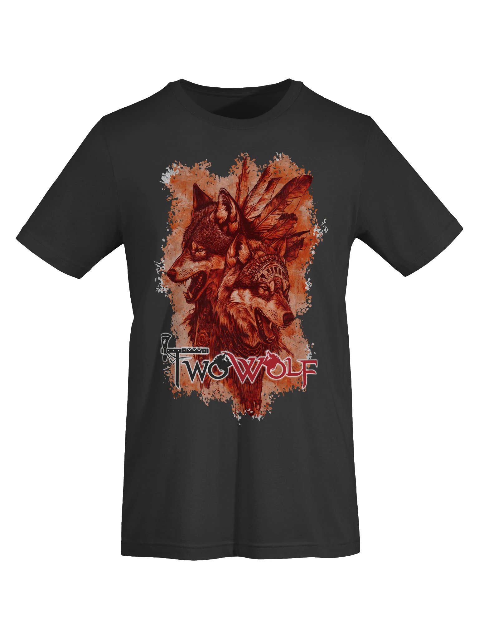 Two Wolf Art Tee product image (7)