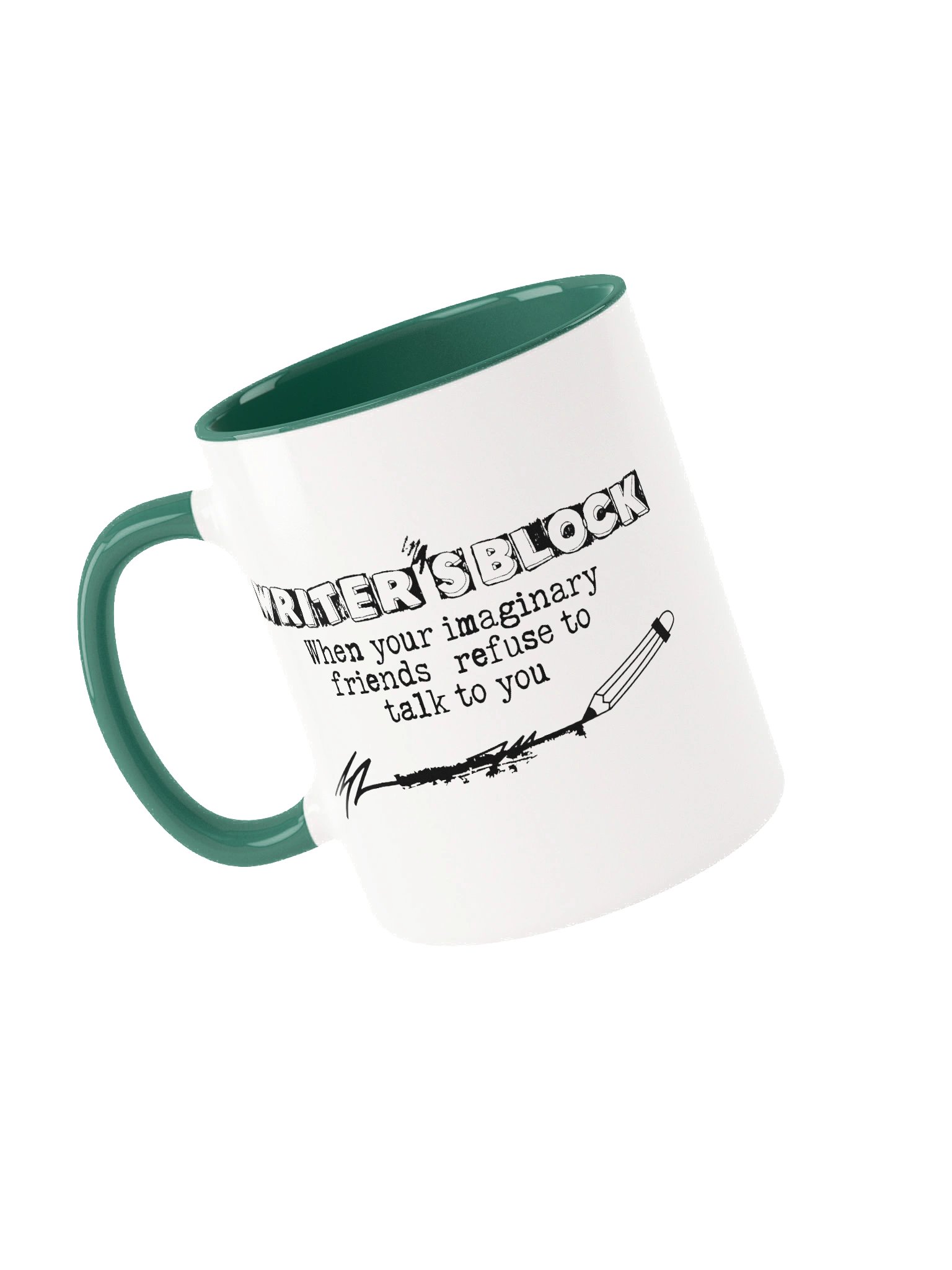Writer's Block - Blue Mug product image (1)