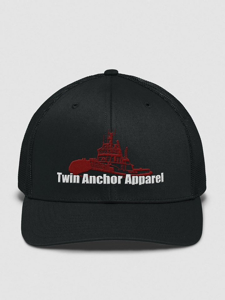 Red Marco tug Richardson Trucker Hat product image (1)