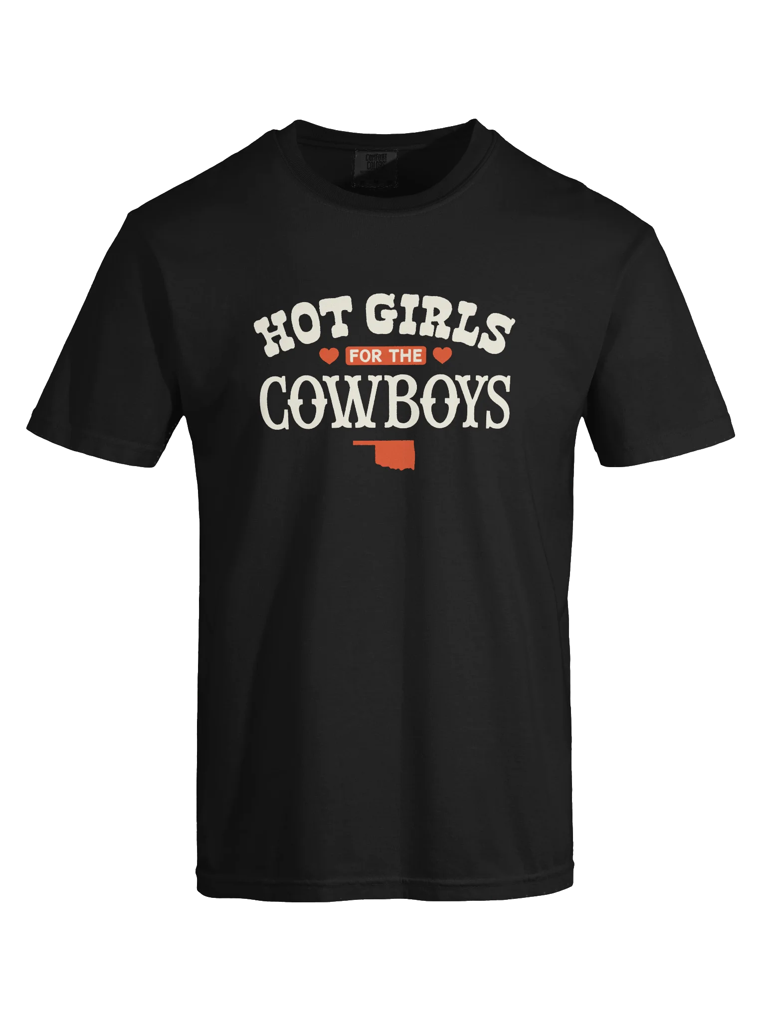 Hot Girls for the Cowboys Tee Dark product image (9)