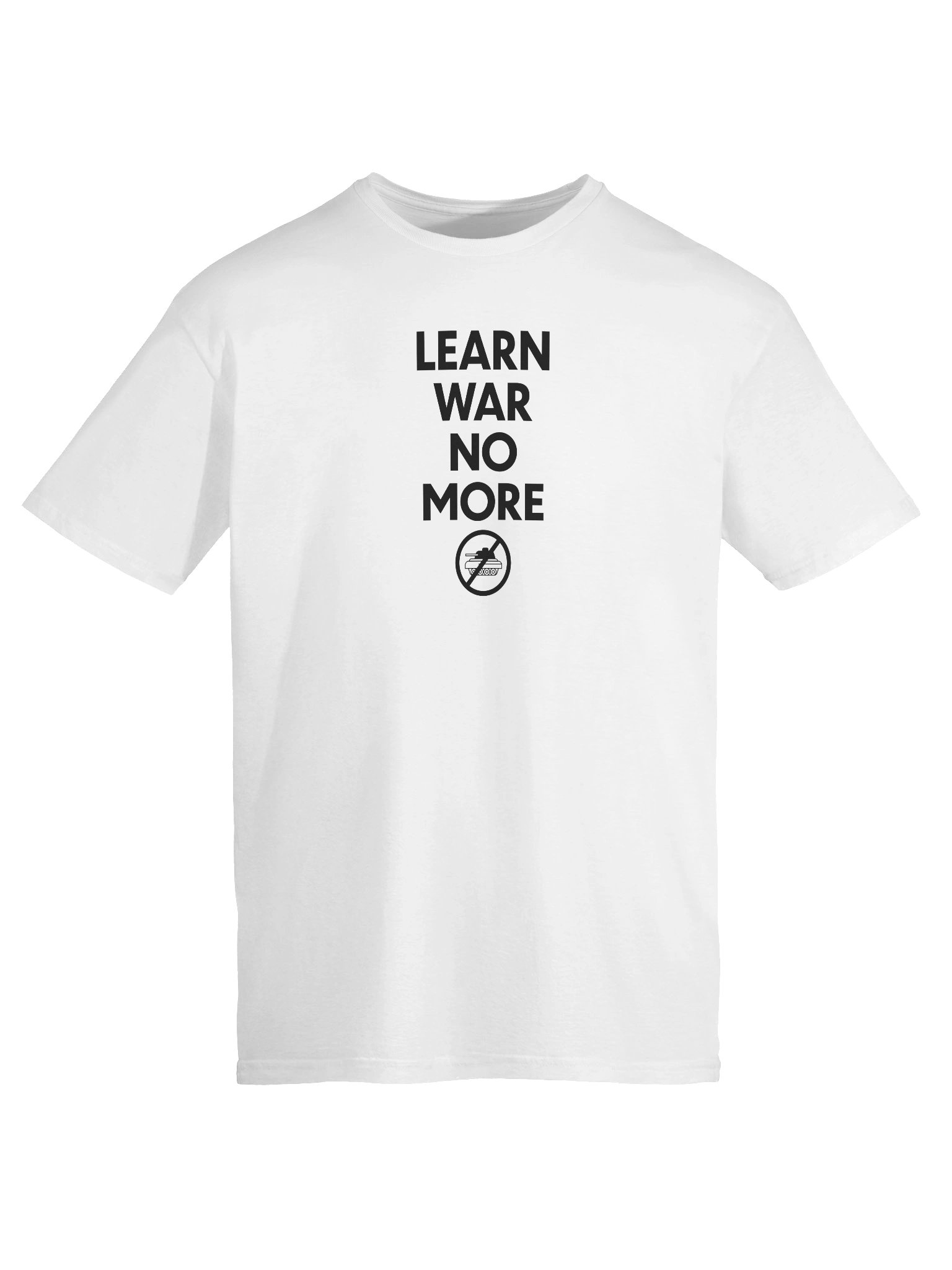 Learn War No More (White Tee) product image (9)