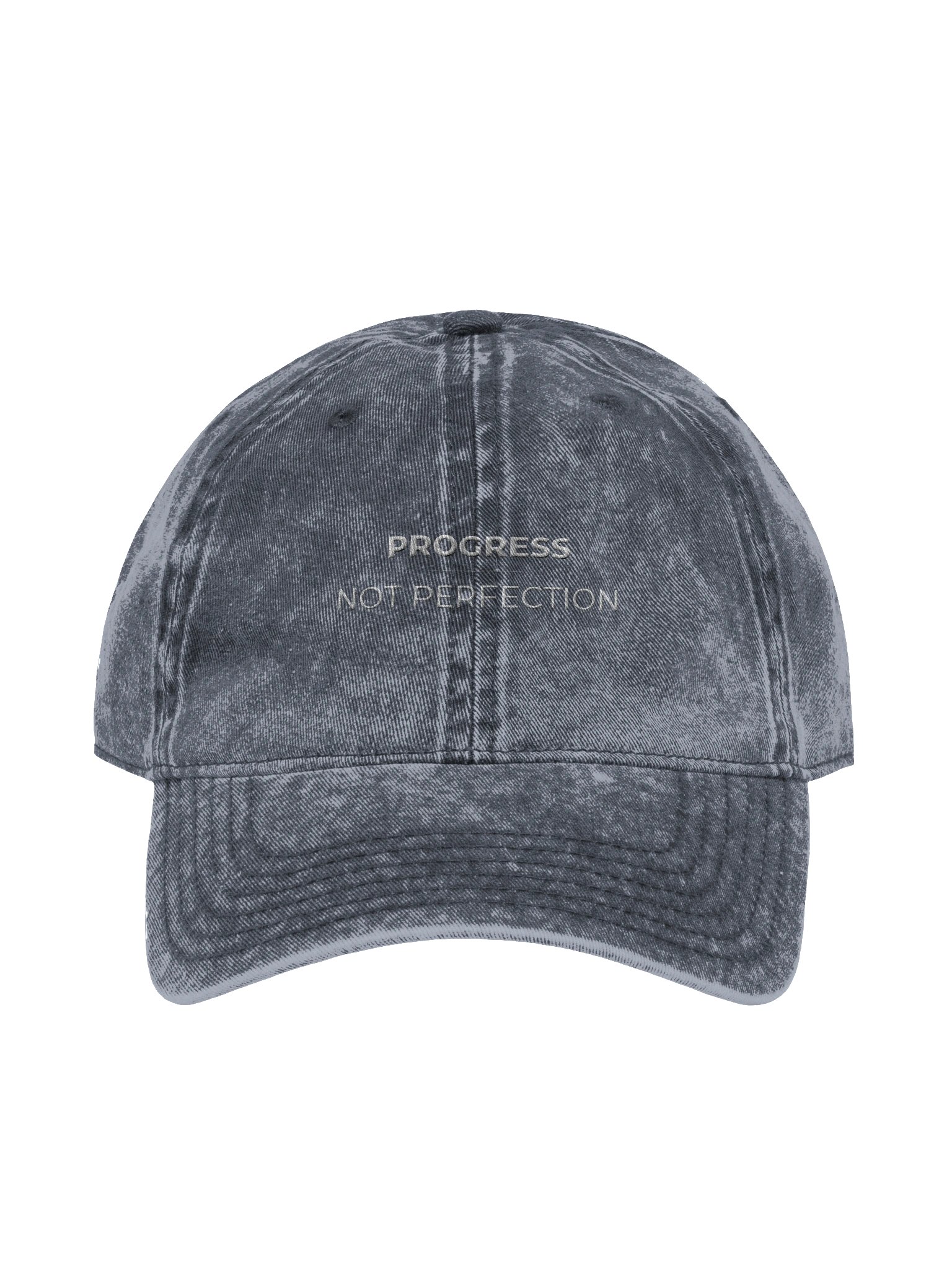Vintage Ball Cap - Progress. Not Perfection. product image (1)