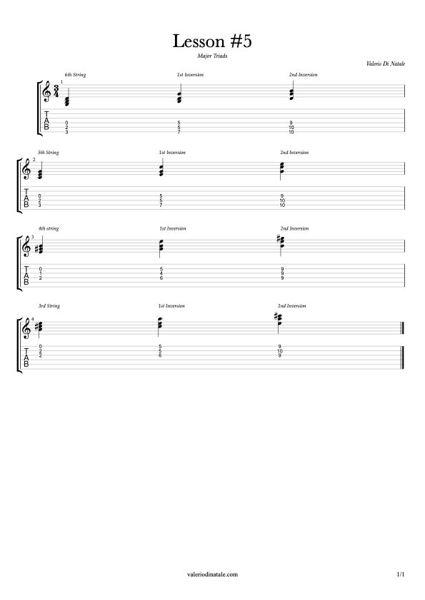 L.#5 - Major Triads product image (1)