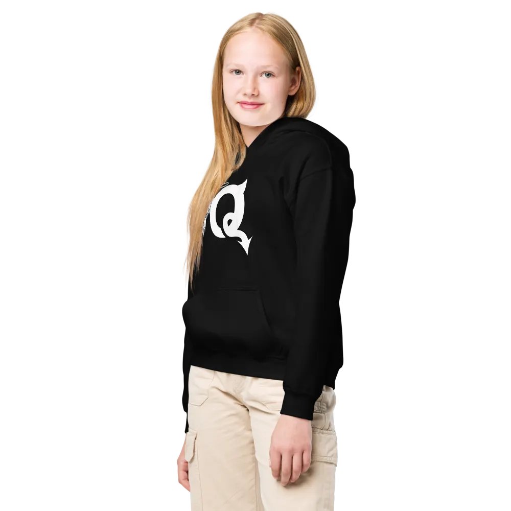 Q vs. Evil Q Blue Hoodie product image (2)