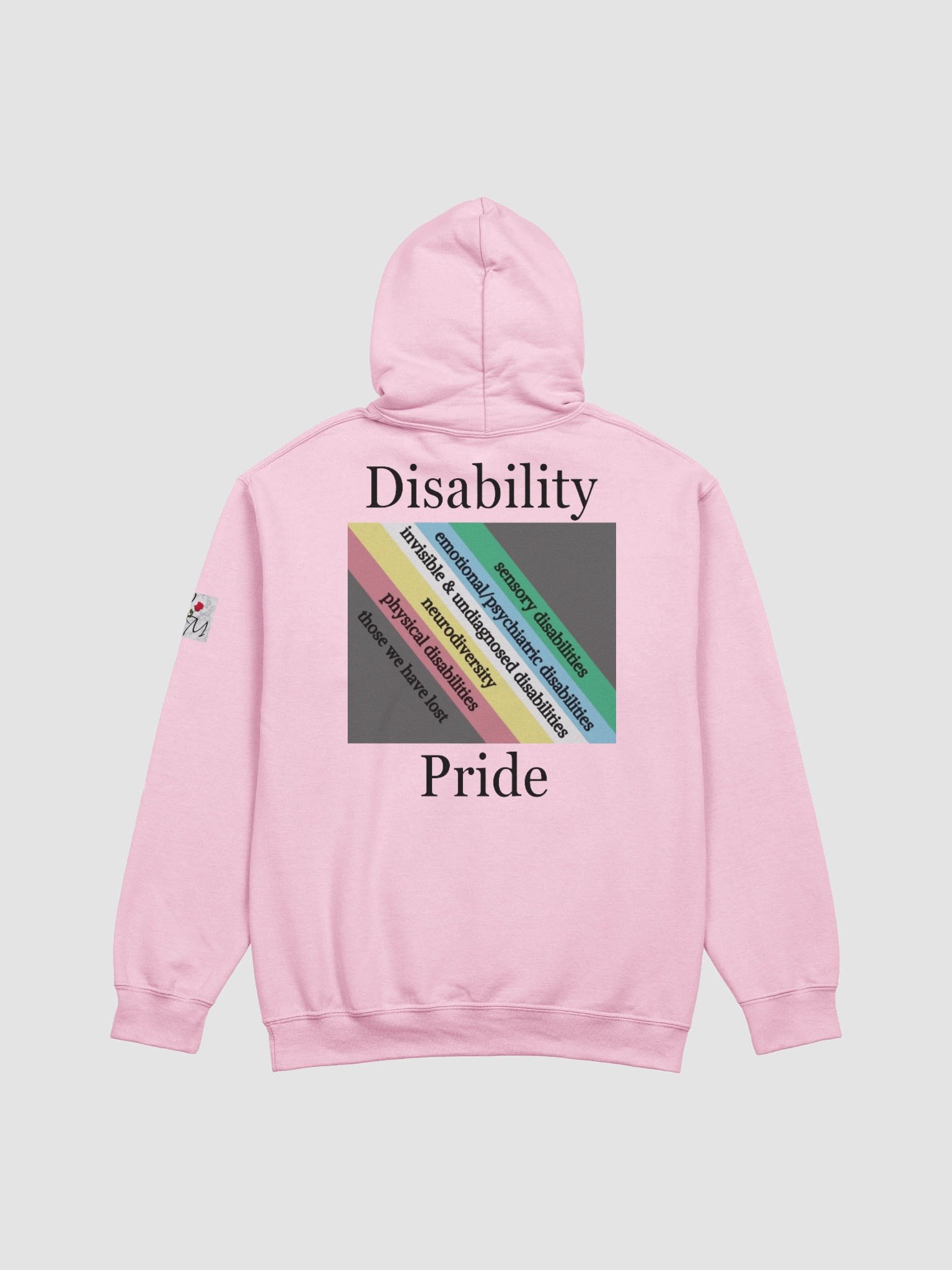 Disability Pride Flag Hoodie product image (2)