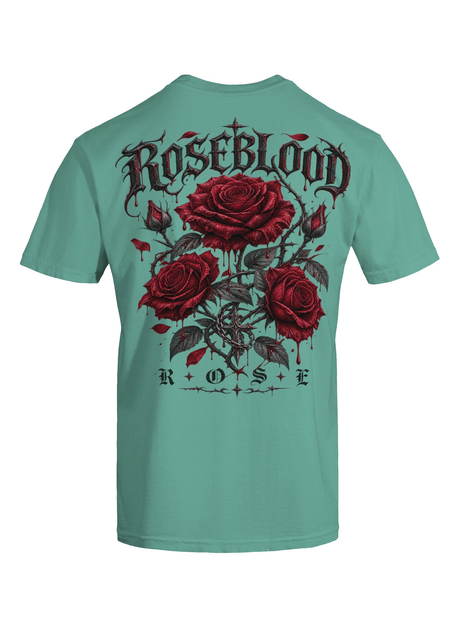 Roseblood Gothic Rose T-Shirt | Dark Romance product image (6)