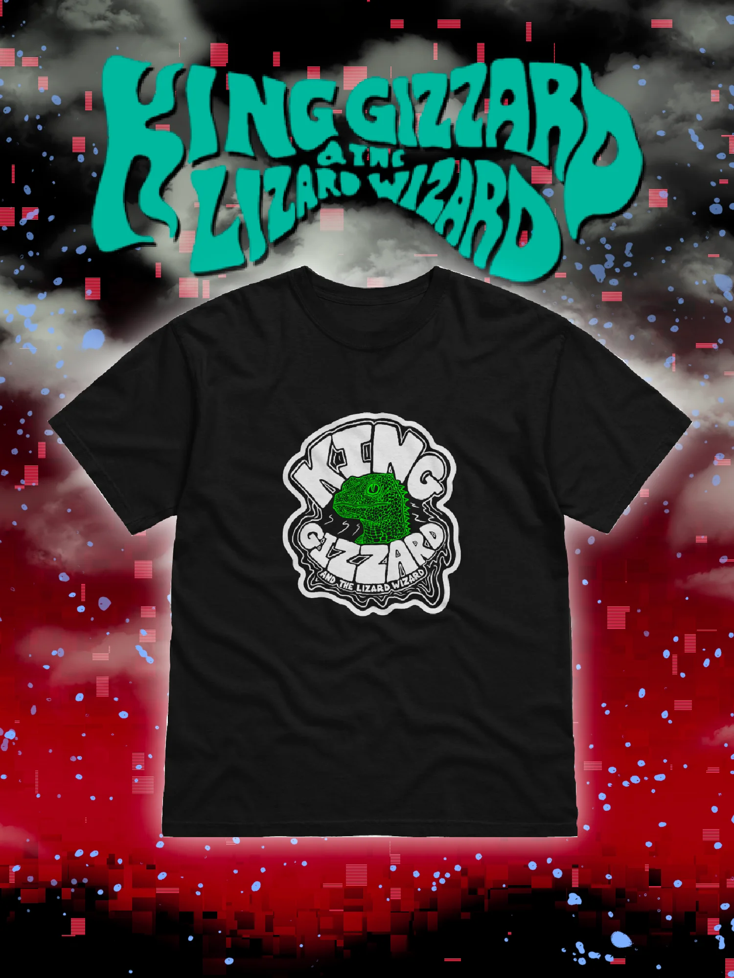 KING GIZZARD AND THE LIZARD WIZARD T-SHIRT (GILA) V2 product image (1)