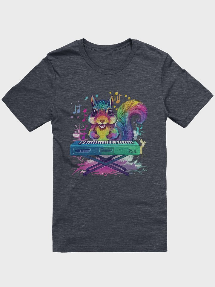 The Psychedelic Squirrel T-Shirt Keyboard f product image (1)