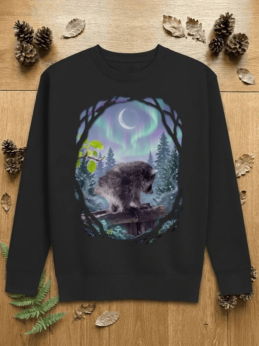 Baby Jimothy Under the Aurora Sky Sweatshirt product image (1)