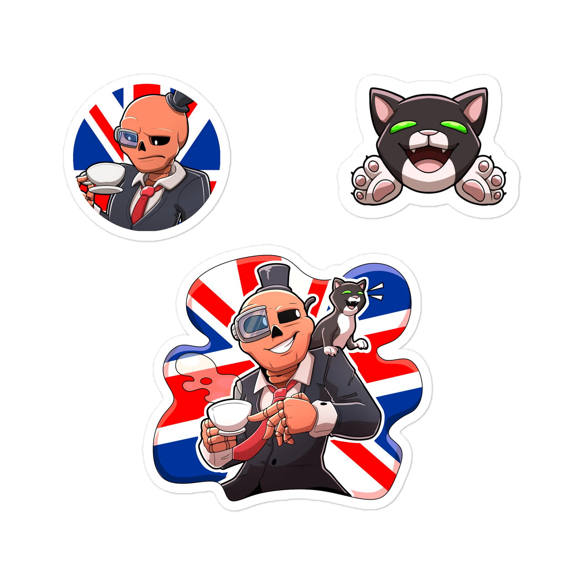 CuppaTeaExe sticker sheet product image (1)