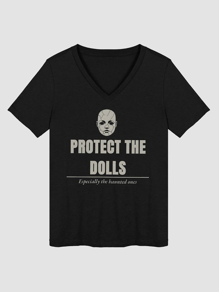 Protect the Dolls Ladies V-Neck product image (2)