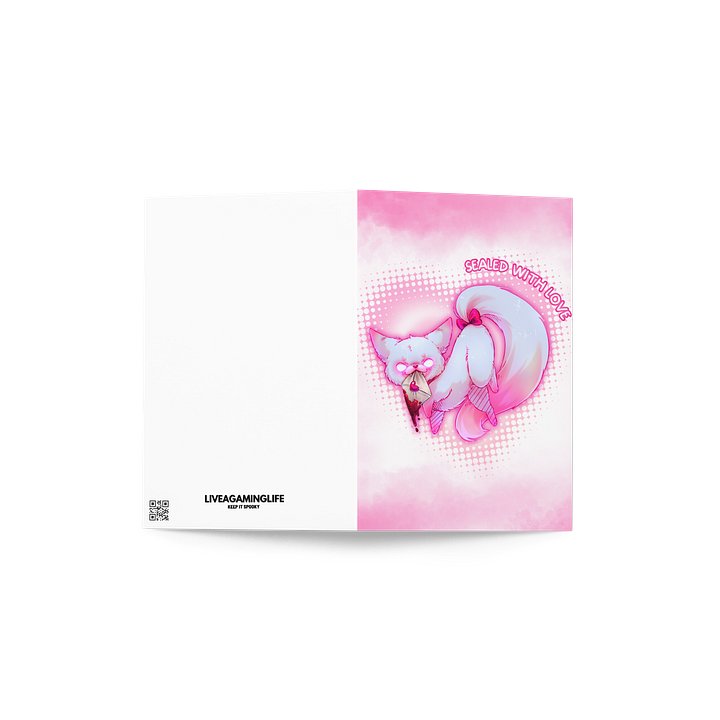 Purrfect Sweethearts | Sealed With Love – Valentine Cat Card product image (2)