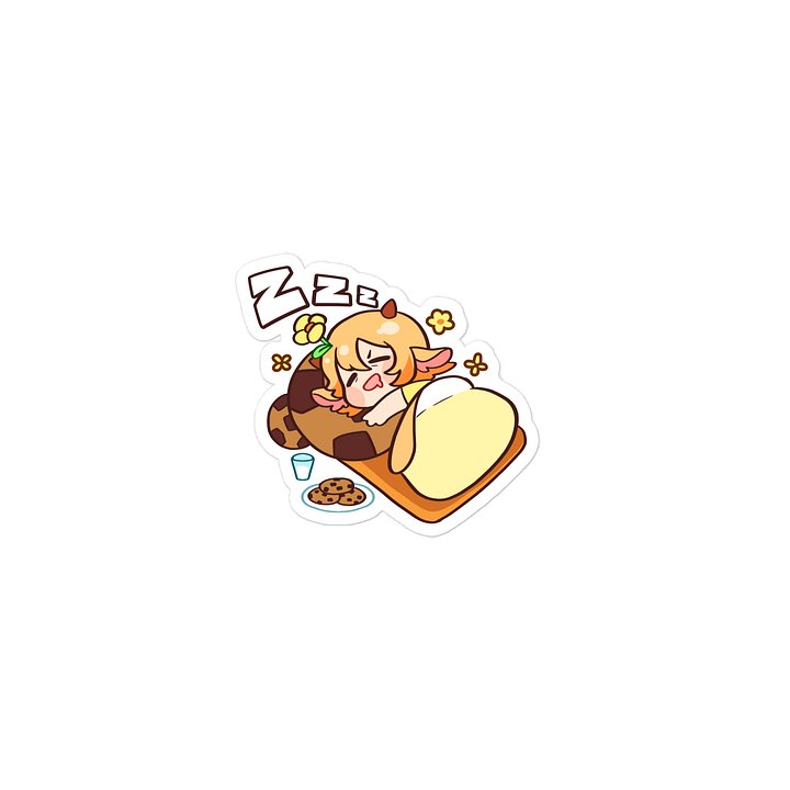Sleepy Daisy Sticker product image (1)