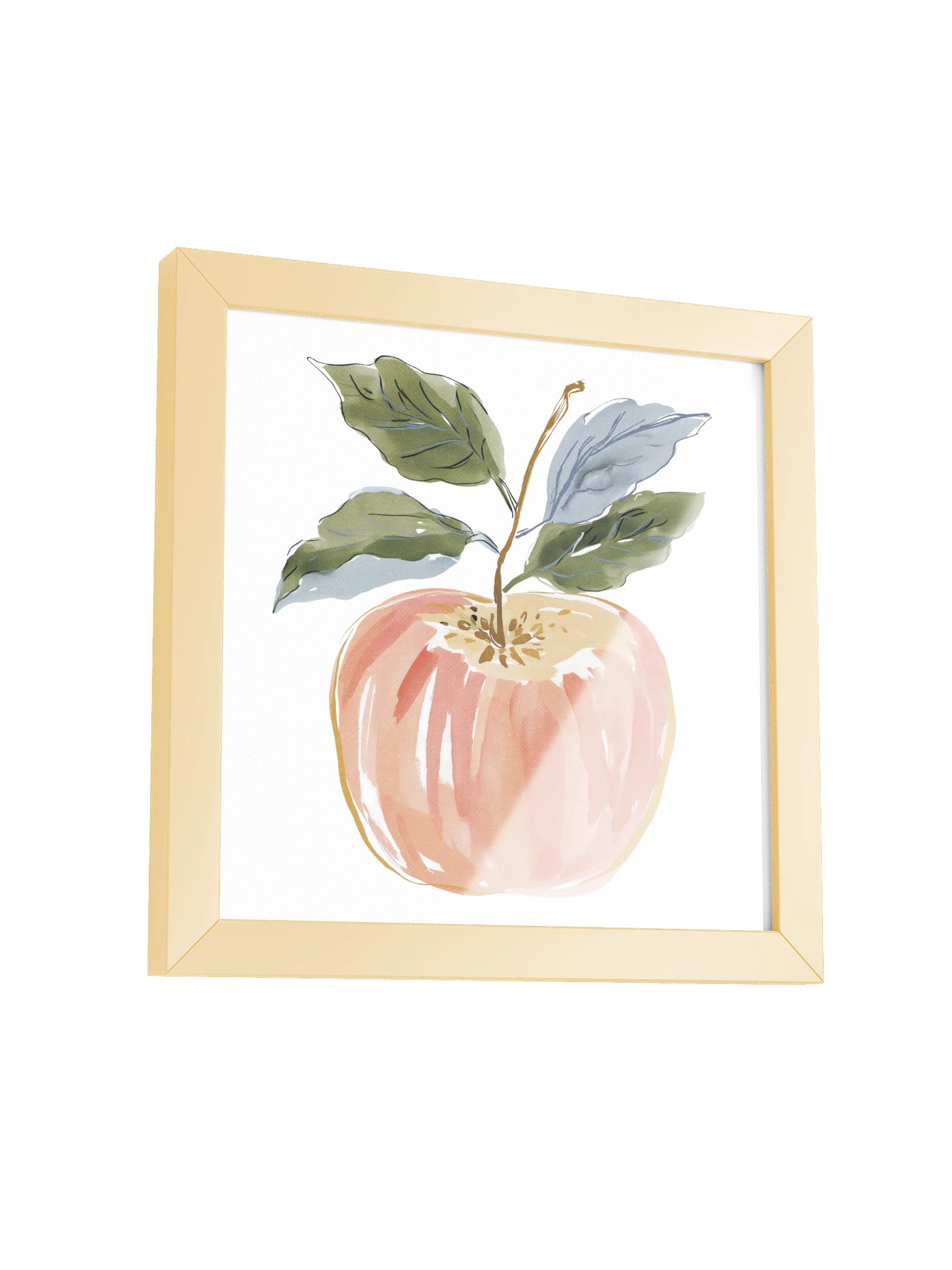Quiet Harvest — The Sacred Apple Framed Art Print (10x10") product image (7)