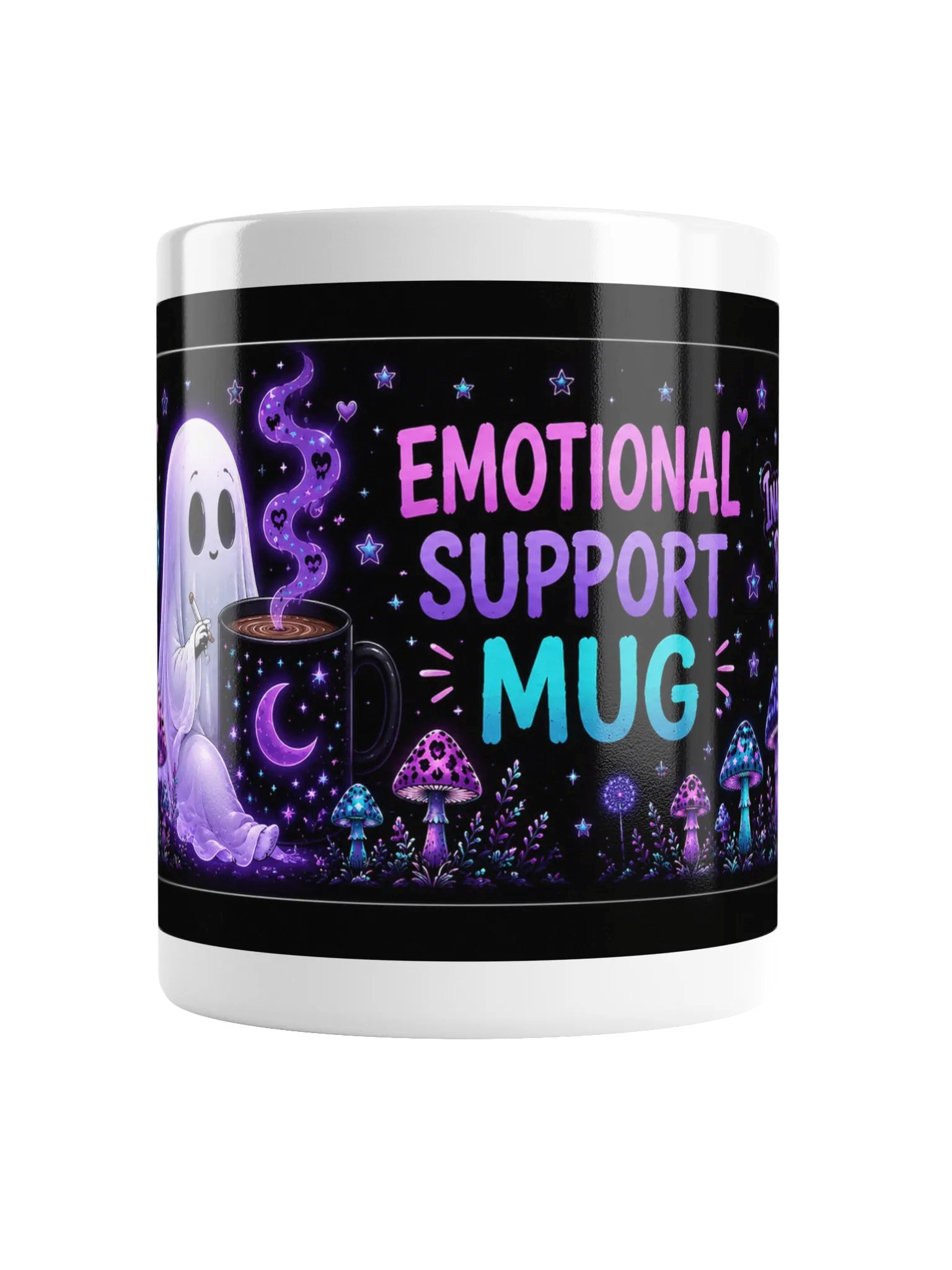 Emotional Support Mug - White Glossy product image (2)