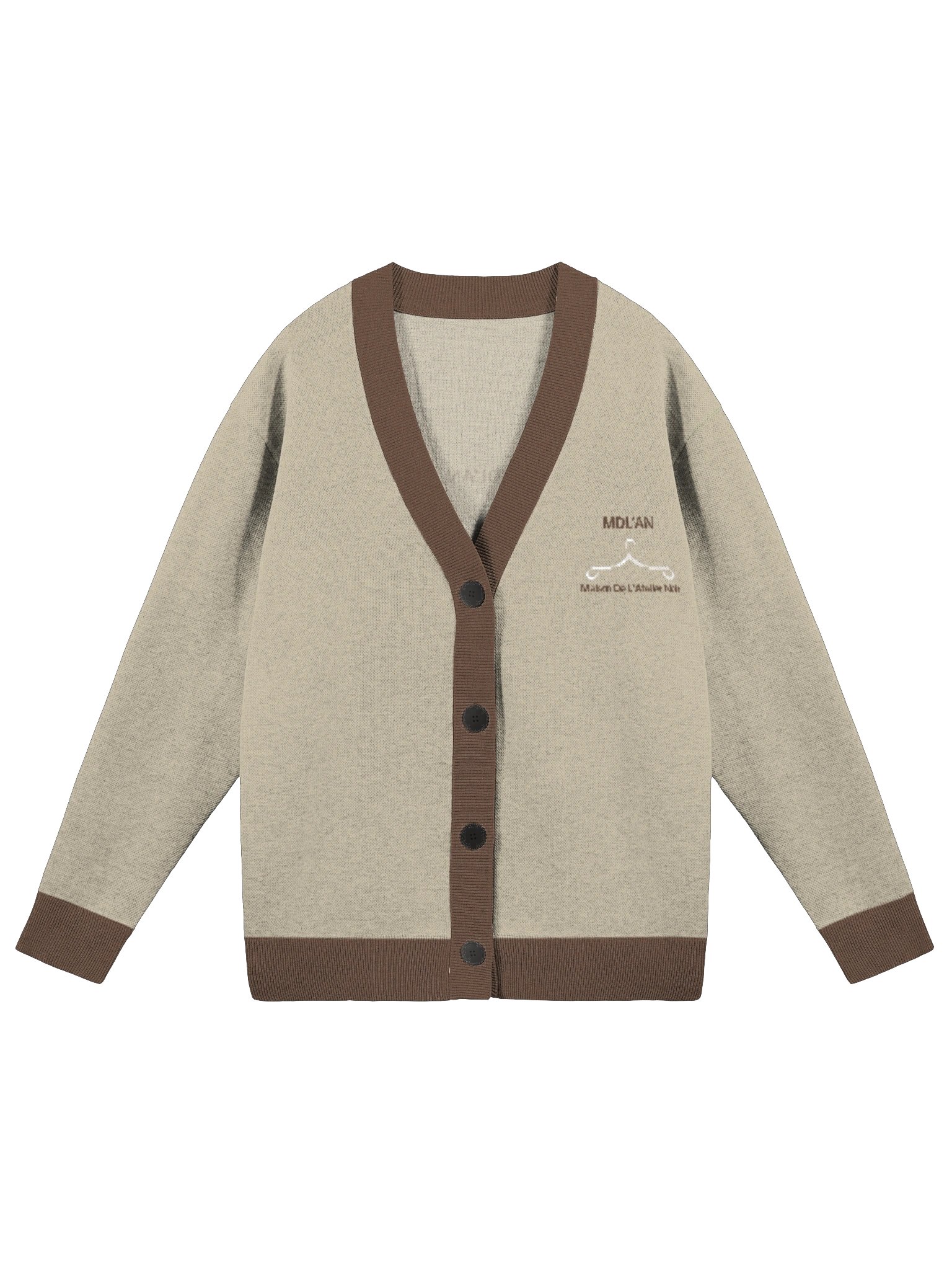 MDL’AN “Master of Haute Wear” Jacquard Knit Cardigan product image (1)