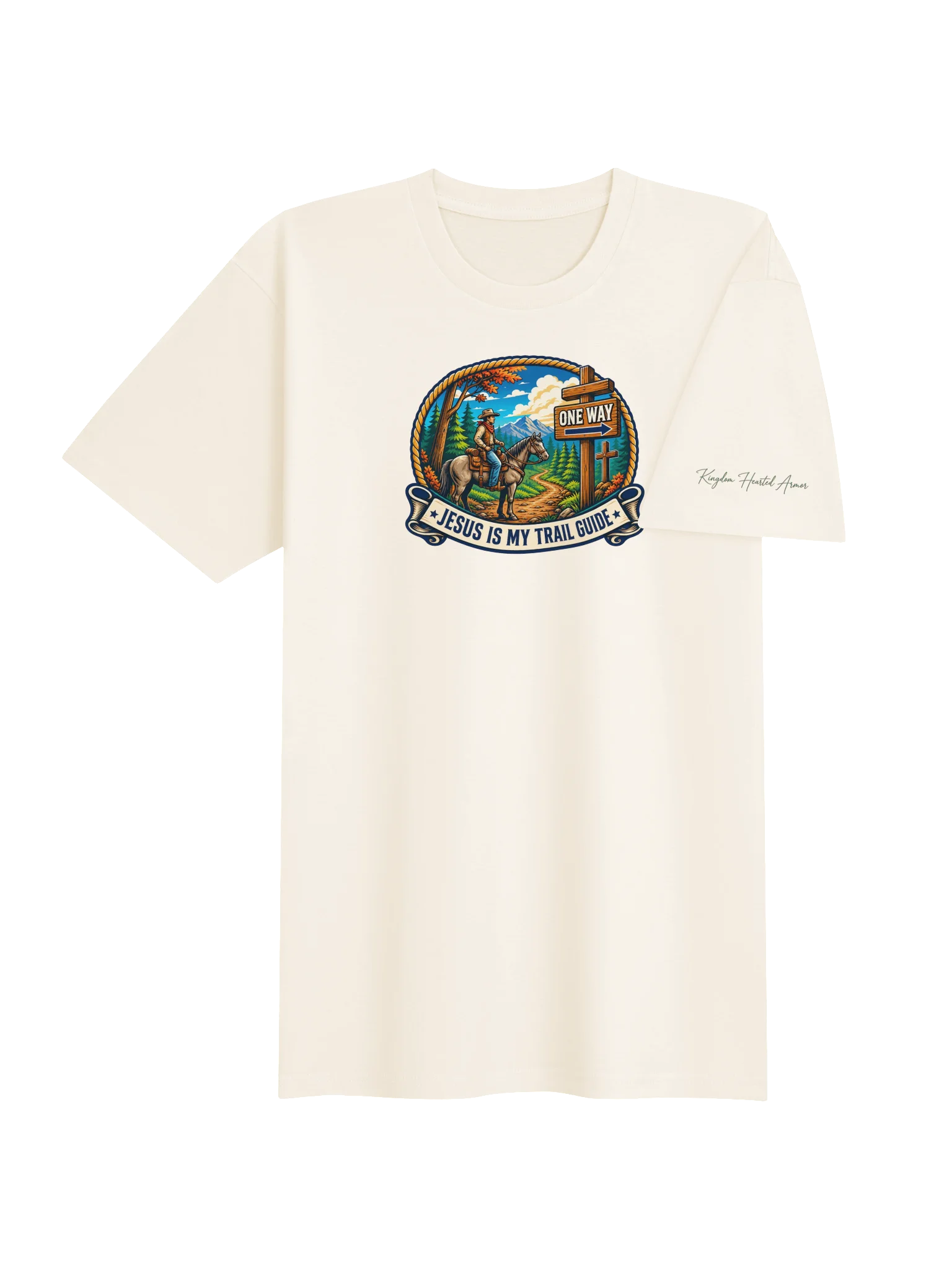 Jesus Is My Trail Guide (B) Premium Men's Tee product image (25)