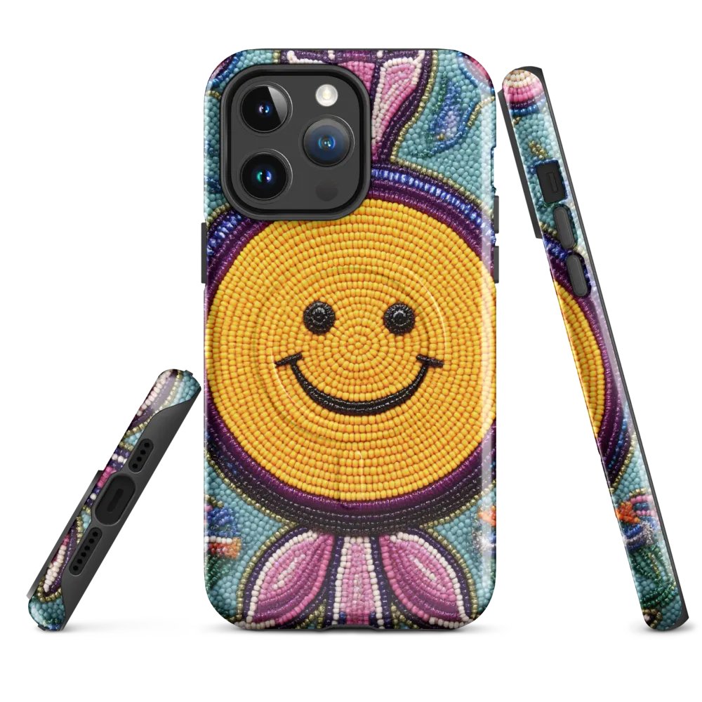 Smiley Face Faux-Beaded iPhone Case product image (4)