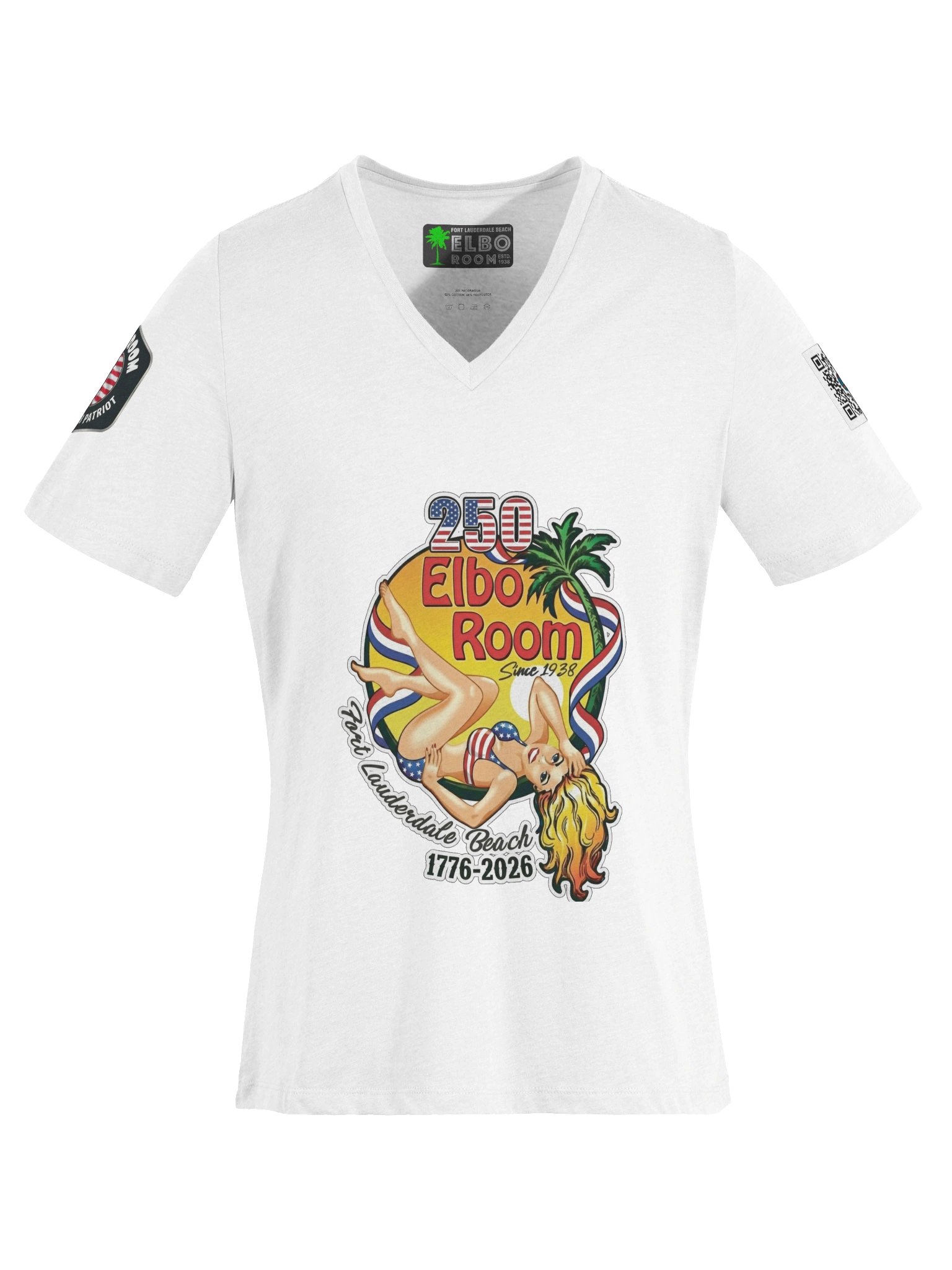 America 250 Ladies V-Neck | Elbo Room 1776-2026 Edition product image (83)