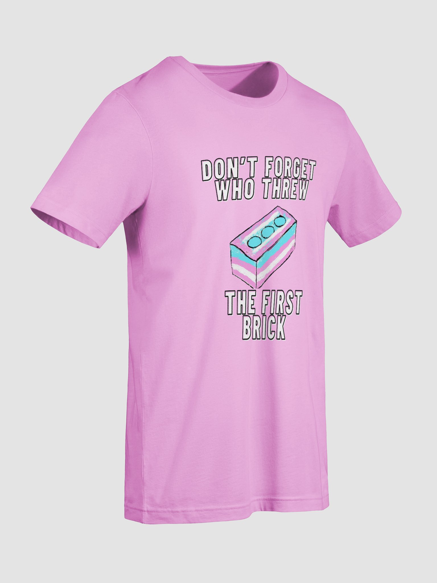 Don't Forget Who Threw The First Brick Tee product image (49)