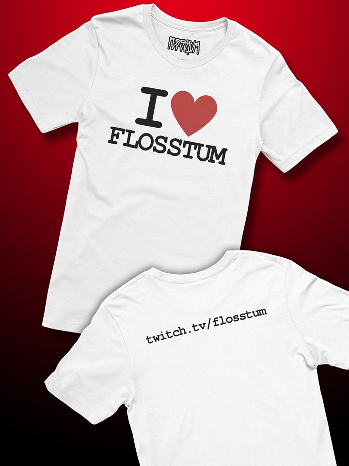 I HEART FLOSSTUM Shirt product image (2)