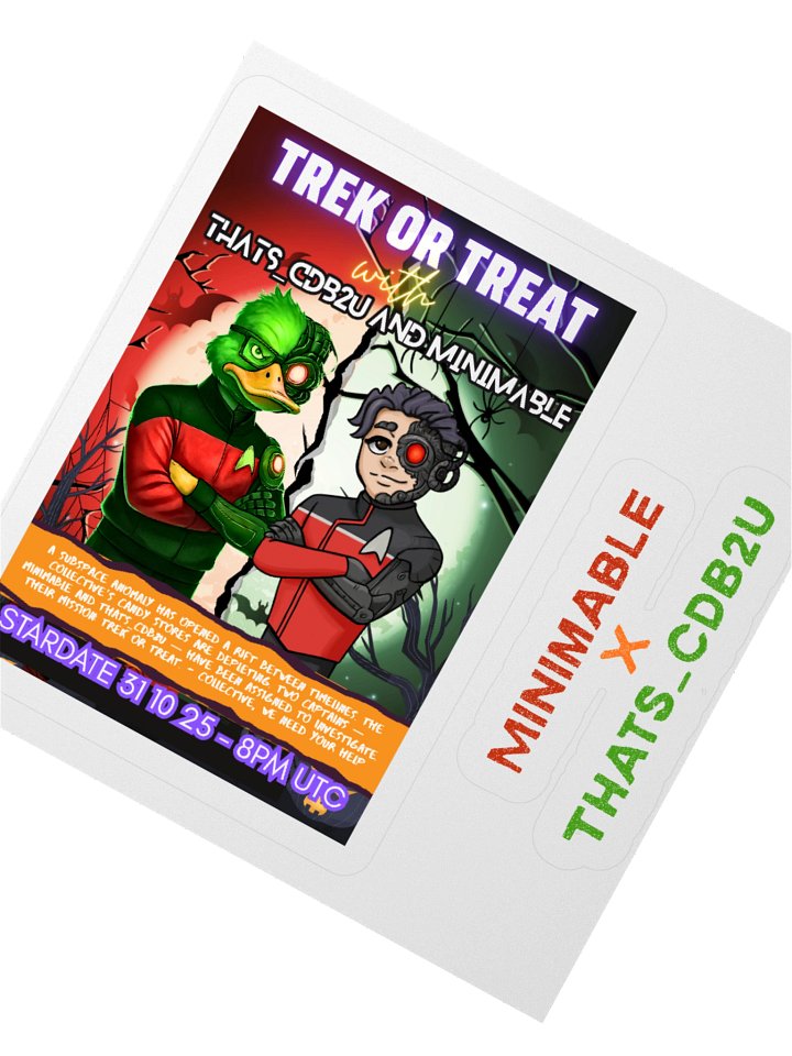 Trek or Treat Poster 2025 - Sticker product image (5)