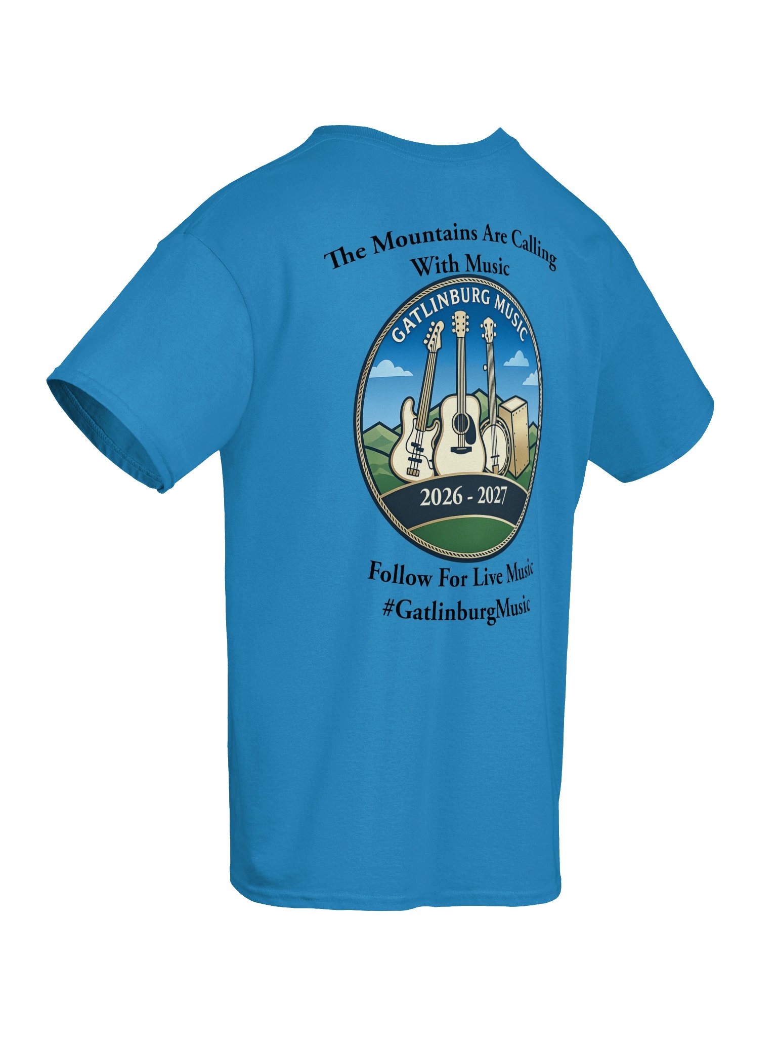 Gatlinburg Music 2026–2027 Standard T-Shirt Black Lettering product image (8)
