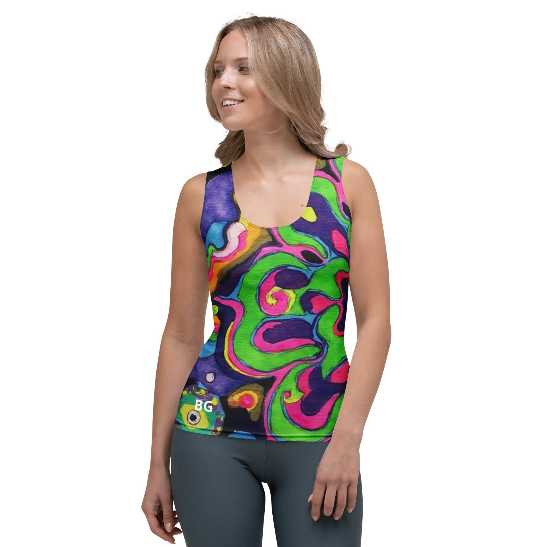 Barry Grady Psychedelic Women's Tank Top product image (1)