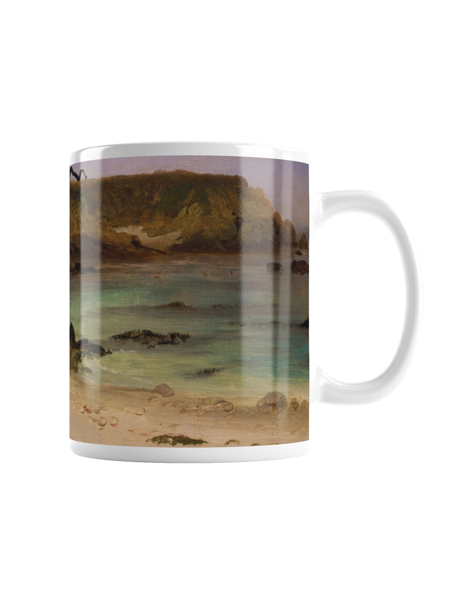Sea Cove (Albert Bierstadt) Mug product image (4)
