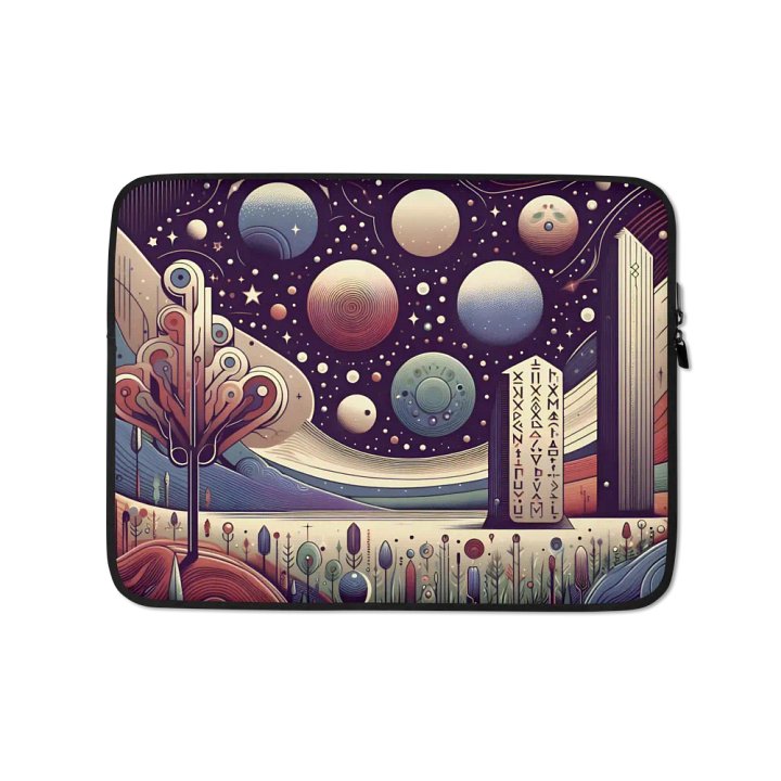 Strange Monolith - 8 Laptop Sleeve product image (1)