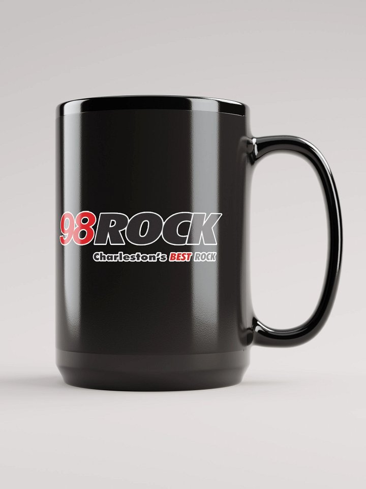 98 Rock black coffee mug product image (1)