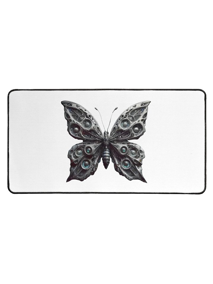 Kindred Flame Butterfly Desk Mat - White product image (1)