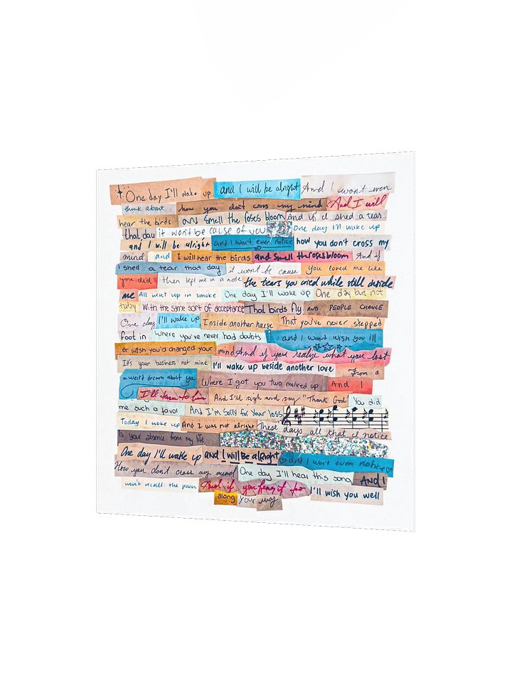 "One Day" Print product image (2)